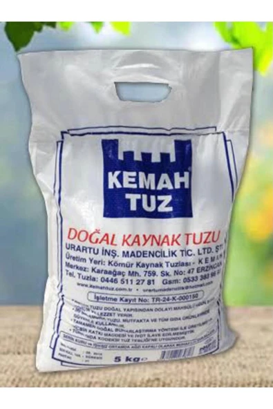 erdoyum Erzincan Kemah Tuz (5kg)
