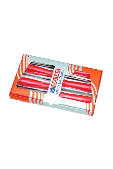 İzeltaş 5010 00 8106 Iskarpela Takım 6 parça ürün görseli 1