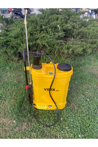 Veta 16A 16lt 130cm 6kg 12V 8Ah Sırt Tipi Kollu ve Akülü İlaçlama - Resim 2