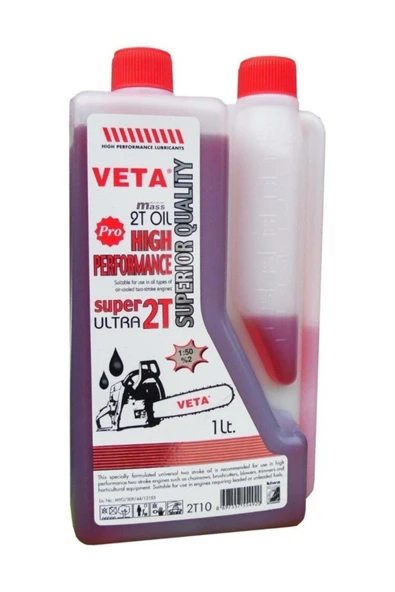 Veta 2t10 Pro Iki Zamanlı Motor Yağı 1 Litre (bahçe Makinaları ) ürün görseli 1