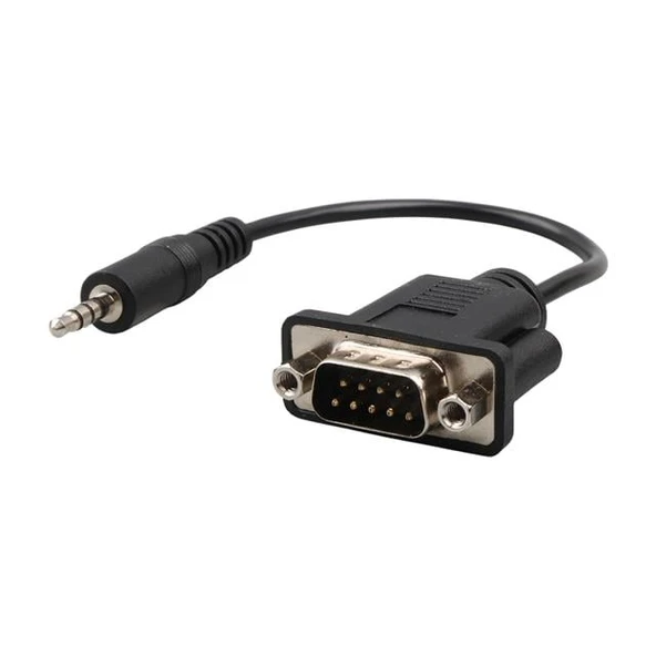 Powermaster 9 Pin Rs232 Erkek - 3.5 Mm Stereo Erkek 3 Boğumlu Jack Kablo - 2