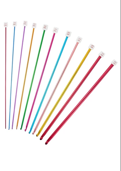 Örgü Tığ Metalize 25 cm  3 Numara ürün görseli