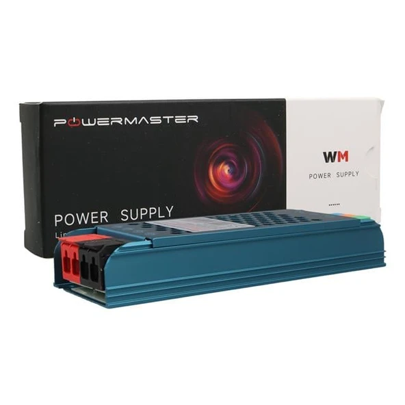 Powermaster PM-26828 12 Volt 5 Amper 60 Watt Slim Metal Kasa Adaptör 140X50x23mm - 5
