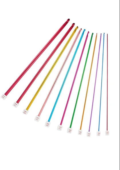 Örgü Tığ Metalize 35 cm  3,5 Numara ürün görseli