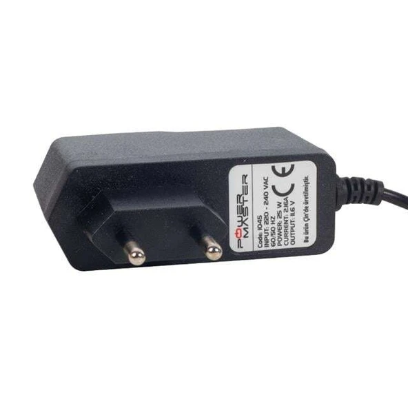 Powermaster PM-1045 11.6 Volt - 2.16 Amper 5.5*2.5 Mm Uçlu Plastik Kasa Adaptör (Verifone Yazar Kasa Pos Cihazı) - Resim 2