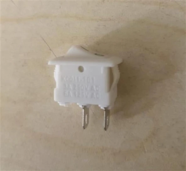 Powermaster IC-125B-1 Mini Beyaz Işıksız Anahtar ürün görseli