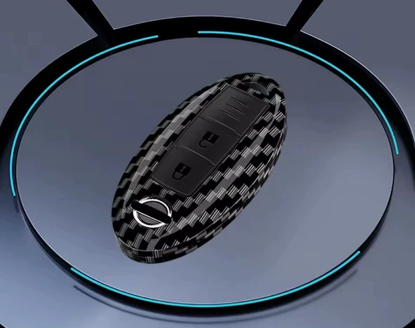 Nissan Eski Kasa Qashqai Juke X-trail Micra Pulsar Note Karbon Anahtar Kılıfı 2.Resime Bakınız ürün görseli