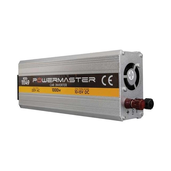 PowerMaster PM-11149 12 Volt - 1000 Watt Modifiye Sinüs İnverter - 2