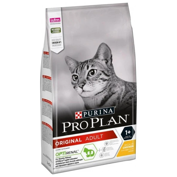 Pro Plan Original Adult Tavuklu Yetişkin Kedi Maması 10 Kg