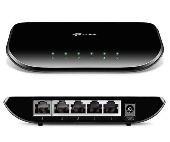 Tp-Link TL-SG1005D 5 Port 10-100-1000 Gigabit Ethernet Switch ürün görseli 1