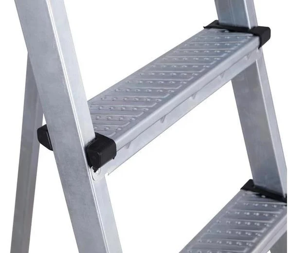 9+1 Basamaklı Galvanizli Profil Merdiven - Ev - Bahçe - İş Yeri İçin Dayanıklı - 3