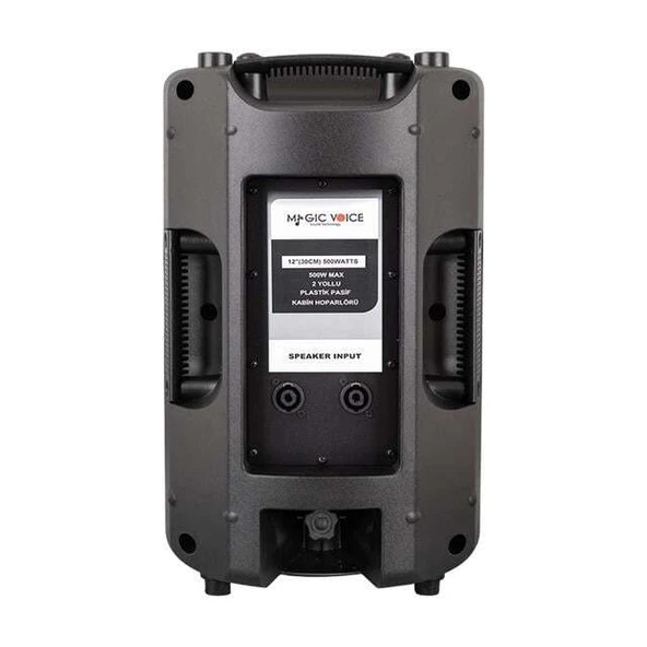 MagicVoice MV-3412 30 Cm 500 Watt 12'' Plastik Kabin Pasif Hoparlör - 3