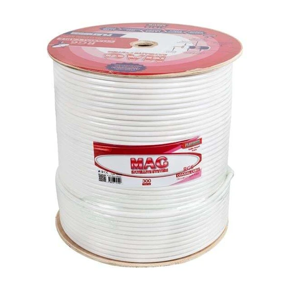 Mag Platinum Trishield 300 Metre Anten Kablosu - 2
