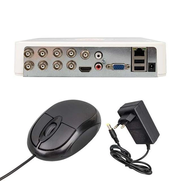 Powermaster AHD-ANALOG-TVI-CVI 1080N 5MP Destekli 8 Kanal Dvr-Xvr Kayıt Cihazı - Resim 2