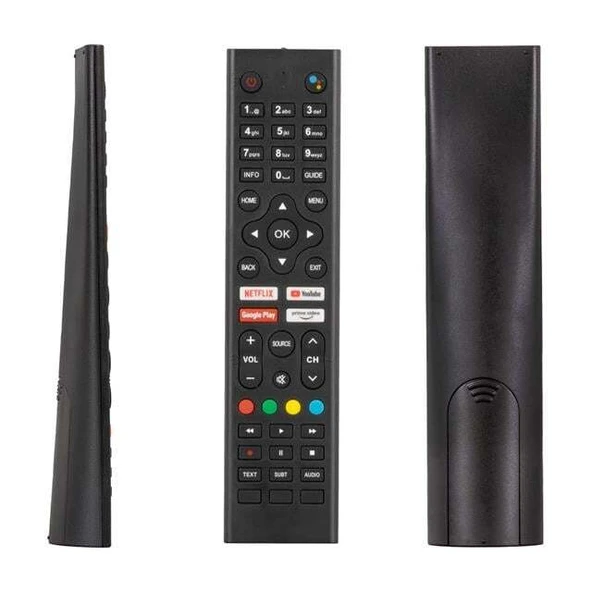 Weko Sunny Netflix-Google Play-Youtube-Prime Video Tuşlu Ses Komutlu LCD-LED Tv Kumanda ürün görseli 1