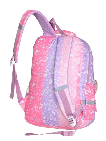 Relaxion 3'lü Set Çocuk İlkokul Çantası Kalemlikli Beslenme Çantalı Sırt Çantası 1380 - Resim 2