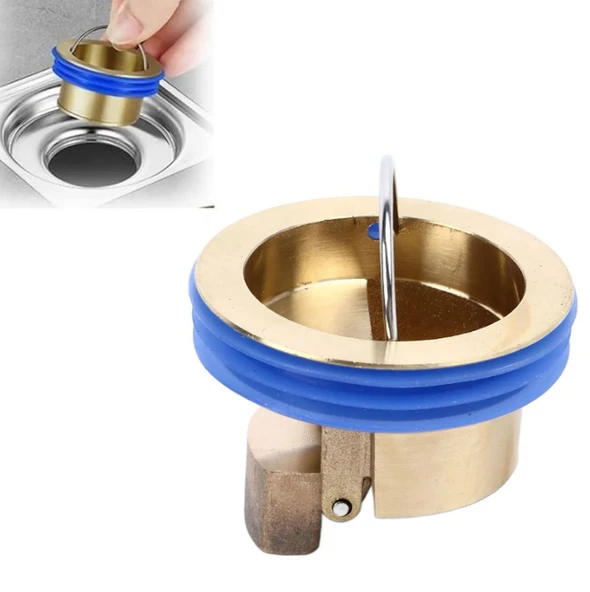 Pratik Anti Koku Önleyici, Tahliye Vanası, Duş Yer Sifonu, Geri Akış Önleyici, Gider Pis Koku Böcek Gider Aparatı, Büyük Boy, - Resim 7