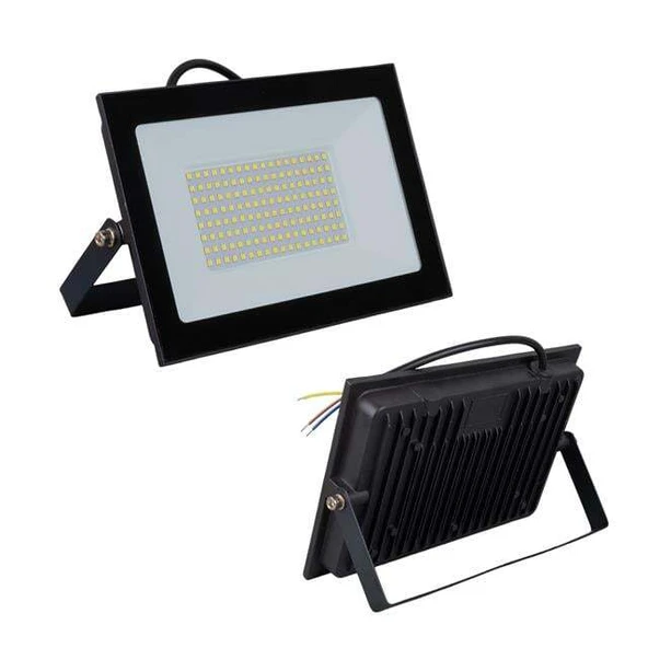 Powermaster PM-22572 100 Watt - 220 Volt 6500K IP66 150* Işık Açısı Siyah Slim Kasa Beyaz Led Projektör - 4