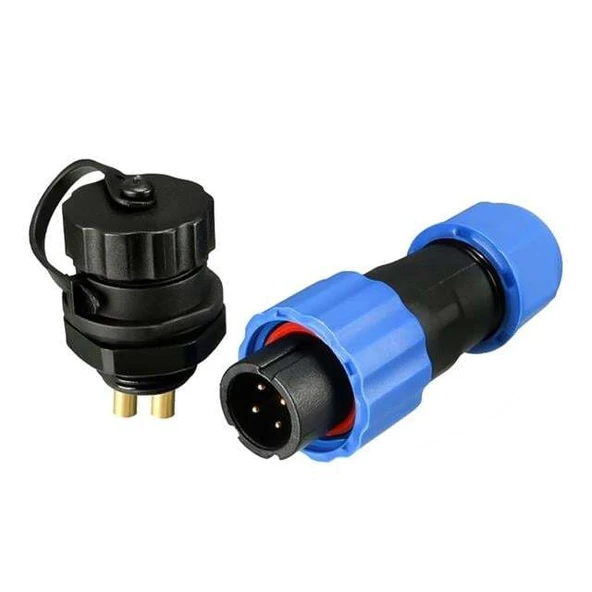 SD-13 Tipi Su Geçirmez 4 Pin Konnektör - Resim 3