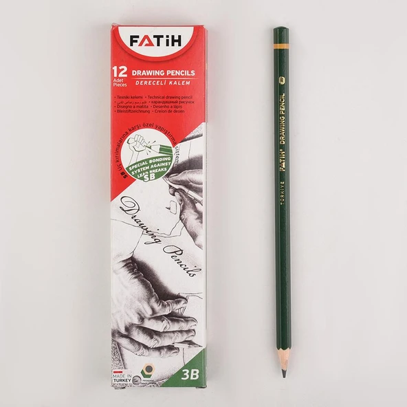 FATİH 3B DERECELİ KURŞUN KALEM