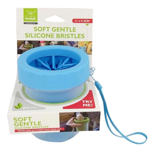 Nunbell Köpek Ayak Yıkama Aparatı 11,5 cm - Resim 3