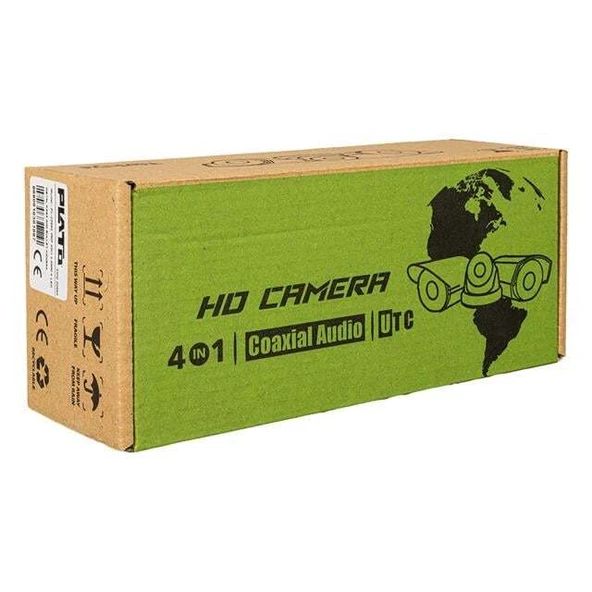 Plato PL-22994 2 MP 3.6 Mm 4 Led Metal Kasa AHD Bullet Kamera - Resim 3