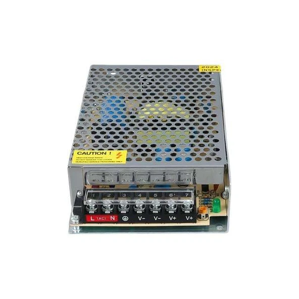 Powermaster PM-14056 12 Volt - 10 Amper - 120 Watt Metal Kasa Adaptör - Resim 3