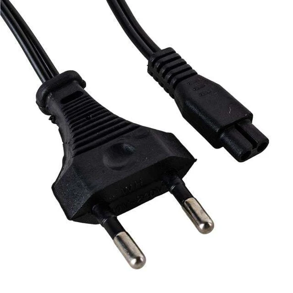 220 Volt Spiral Model Ceyran Power Kablo 1 Metre (Traş Makineleri-Işıldaklar İçin) ürün görseli 1