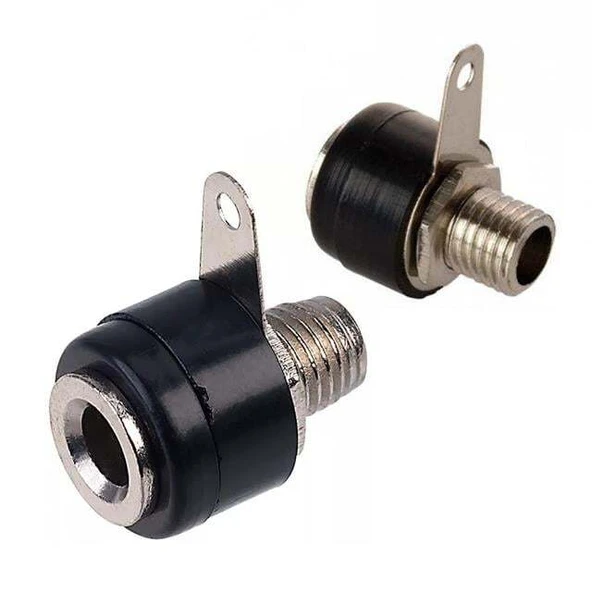 IC-240A Küçük Boy 4mm Siyah Dişi Born Kelemens ürün görseli 1