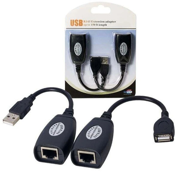 Powermaster PM-13083 Usb Extrender 50 Metre Rj45 Uzatma Kablosu - 2