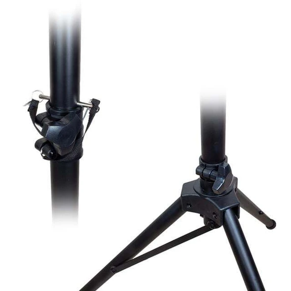 Magicvoice MV-19494 Siyah 50 Kg Kapasite Tripod 150 Cm Hoparlör Ayağı - 3
