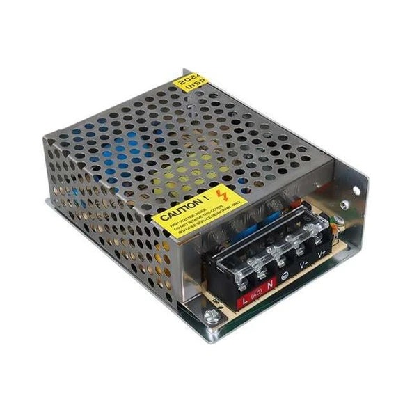 Powermaster PM-14066 12 Volt - 5 Amper Metal Kasa Adaptör ürün görseli