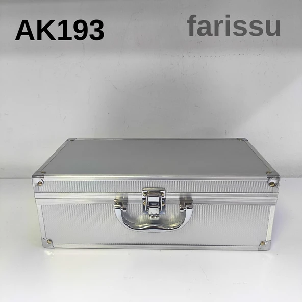 AK193 100W 5000-7000 Lümen Şarjlı Full Metal El Feneri – 16000 mAh Pil Kapasiteli, Metal Çantalı - 8