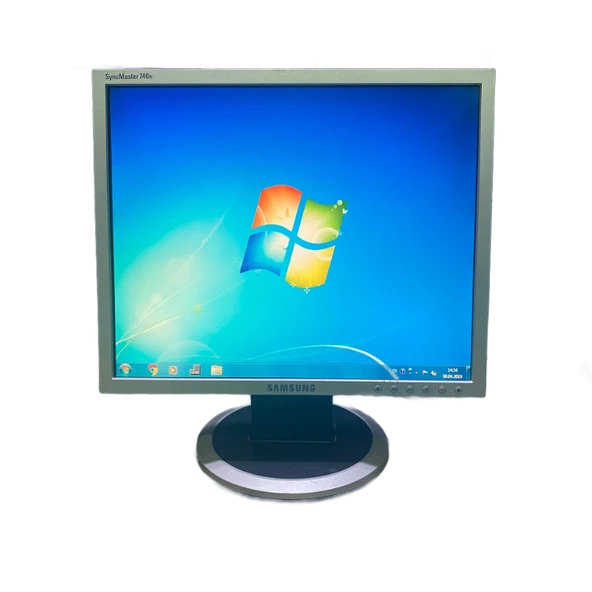 SAMSUNG SYNCMASTER 740N 17 İNÇ KARE 1280X1024 2 EL LCD MONİTÖR - 1