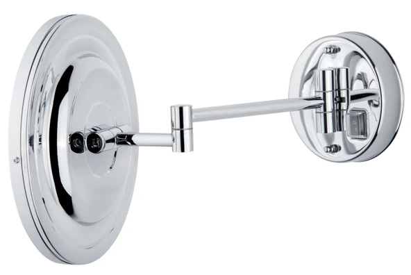 Line Bathroom Büyüteçli Ayna 506102 Çift Kolu LED Işıklı 3X Krom - Resim 2