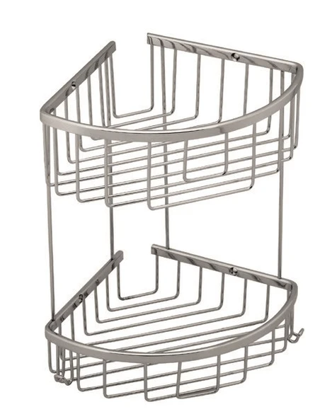 Line Bathroom Duş Malzemelik Şampuanlık 15119 Krom 180X180 İkili Krom