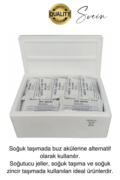 3 Adet 480 gr Soğutucu Jel Poşet Buz Aküsü Yolculuk Seyahat Yiyecek İçin Uygun Uzun Süre Dayanım - 2