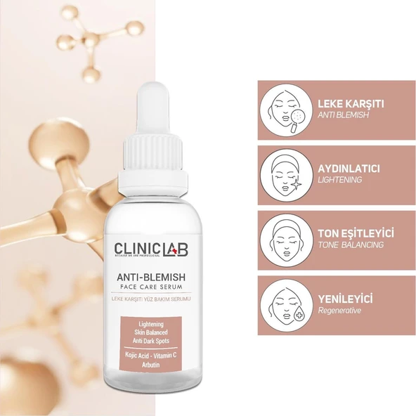 Cliniclab Leke Karşıtı Yüz Bakım Serumu 30 ml