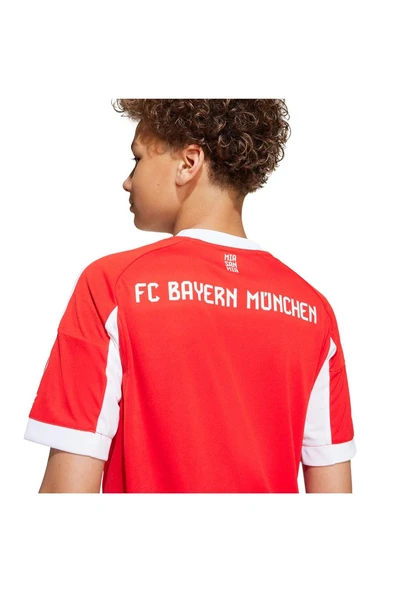 adidas Unisex Çocuk Forma FCB H JSY Y (Bayern Munich) JN8525 - 7