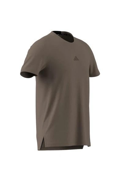 adidas Erkek  Kahverengi  T-shirt D4T TEE JX1169 - Resim 9