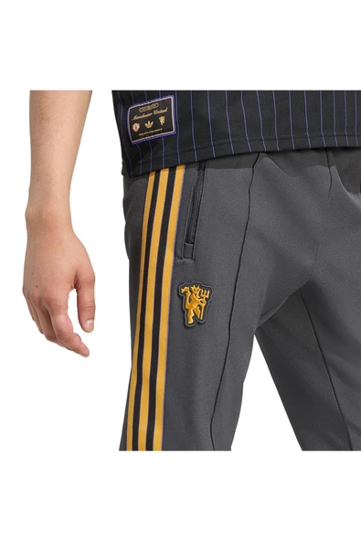 adidas Erkek  Siyah  Eşofman Altı MUFC ICON TP JN2815 - Resim 5