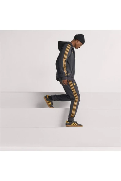 adidas Erkek  Siyah  Eşofman Altı MUFC ICON TP JN2815 - Resim 11