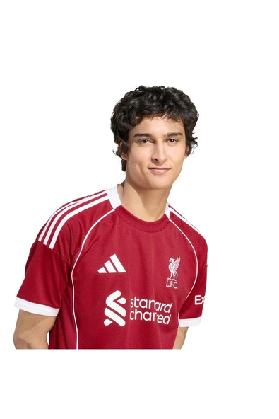 adidas Erkek  Kırmızı  Forma LFC H JSY (Liverpool) JV6423 - Resim 6