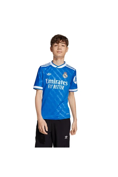 adidas Unisex Çocuk  Forma REAL 3 JSY Y (Real Madrid) JP3930 - Resim 2
