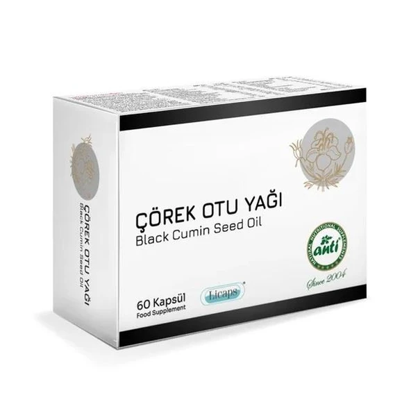 Anti Çörek Otu Yağı Kapsülü 60 Kapsül