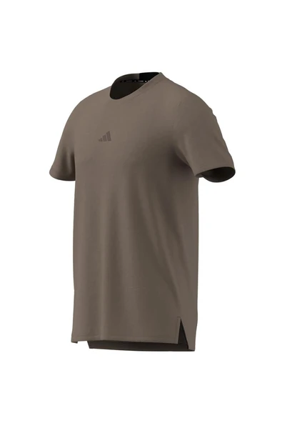 adidas Erkek  Kahverengi  T-shirt D4T TEE JX1169 - Resim 8