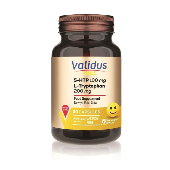 Validus Smile 5-HTP 100 mg 30 Kapsül
