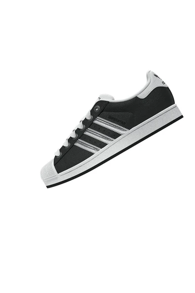 adidas Erkek  Siyah  Sneaker SUPERSTAR II JQ3209 - Resim 12