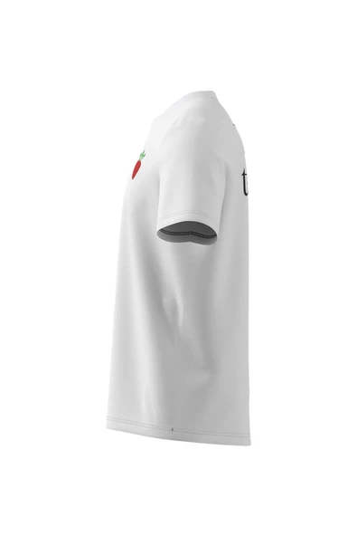 adidas Erkek  Beyaz  T-shirt M TNS ORI G T JM8961 - Resim 8