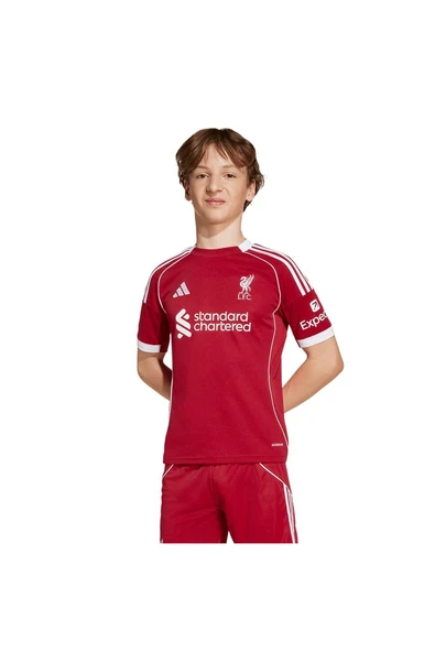 adidas Unisex Çocuk  Forma LFC H JSY Y (Liverpool) JV6436 - Resim 3